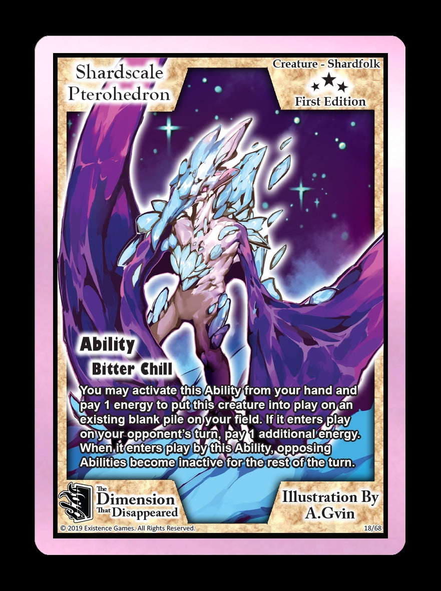Shardscale Pterohedron (18) [DDIS] - Exodus TCG Single