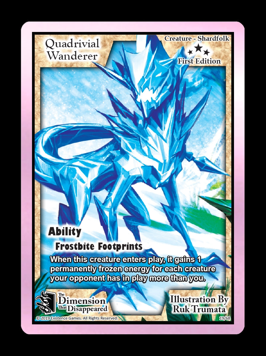 Quadrivial Wanderer (19) [DDIS] - Exodus TCG Single