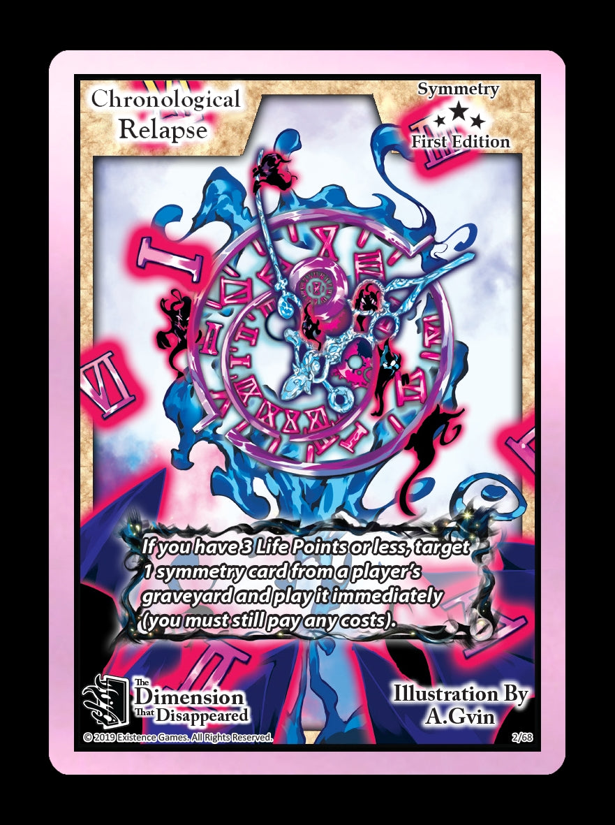 Chronological Relapse (2) [DDIS] - Exodus TCG Single