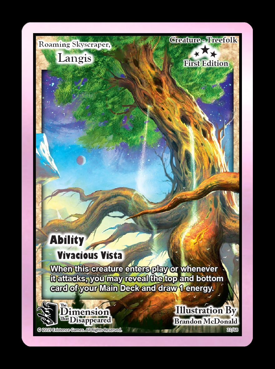 Roaming Skyscraper Langis (22) [DDIS] - Exodus TCG Single