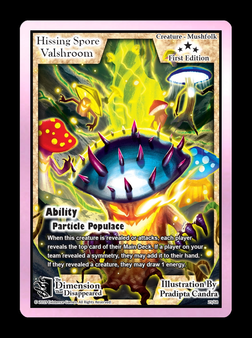 Hissing Spore Valshroom (25) [DDIS] - Exodus TCG Single