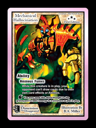 Mechanical Hallucination (26) [DDIS] - Exodus TCG Single