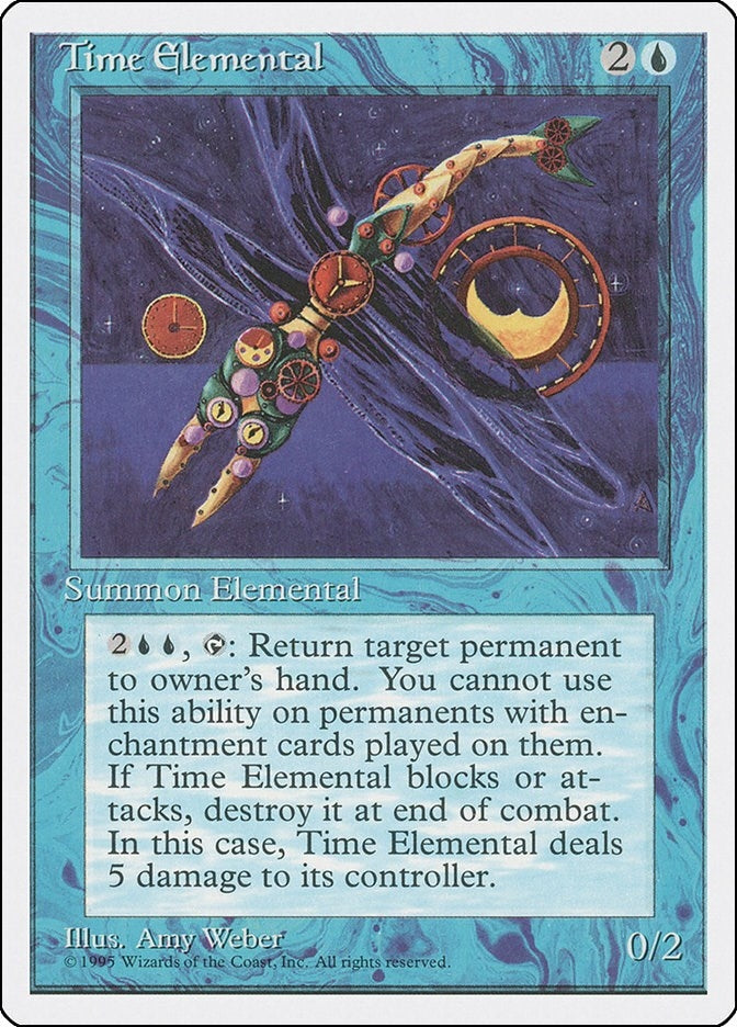 Time Elemental [4ED] - MTG Single