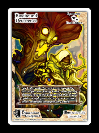 Rosebound Deterrence (30) [DDIS] - Exodus TCG Single