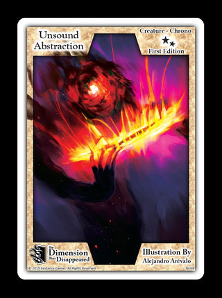 Unsound Abstraction (36) [DDIS] - Exodus TCG Single
