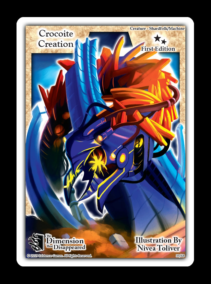 Crocoite Creation (39) [DDIS] - Exodus TCG Single
