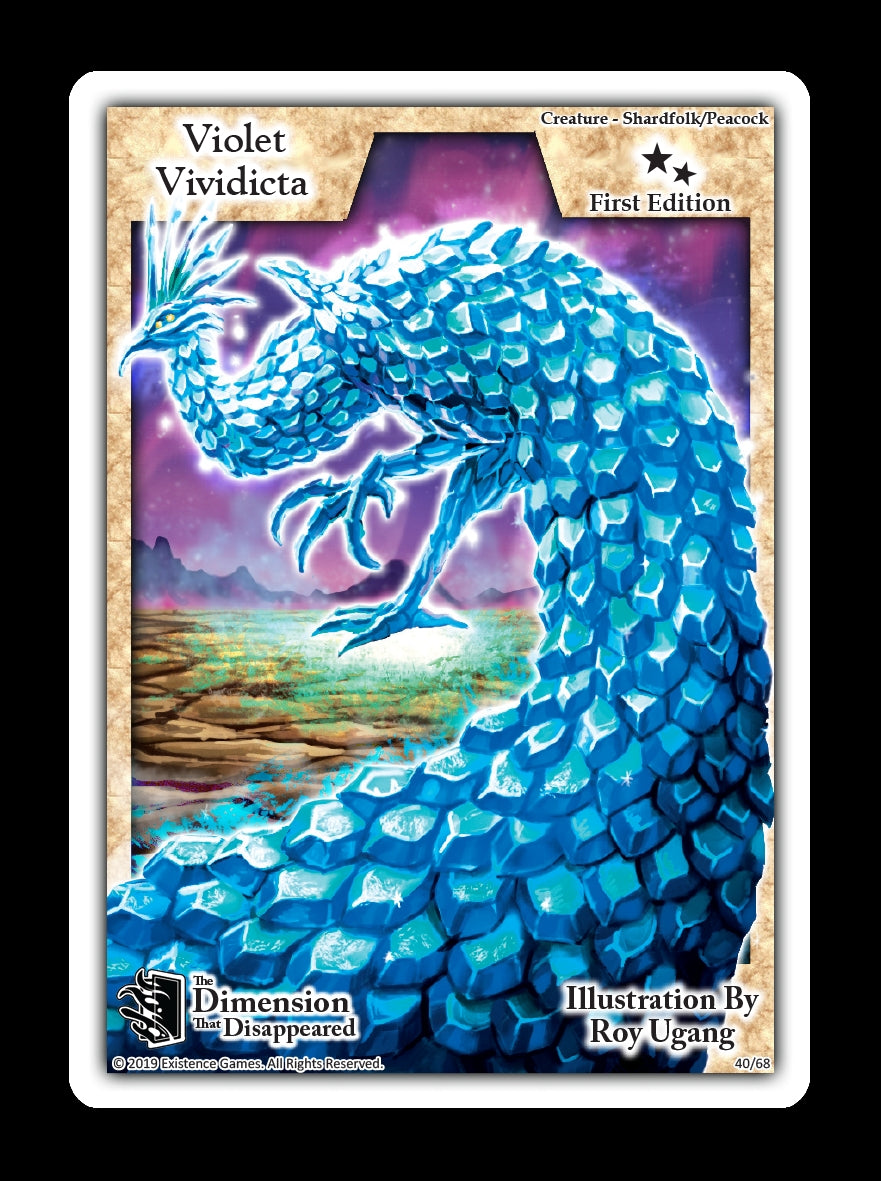 Violet Vividicta (40) [DDIS] - Exodus TCG Single
