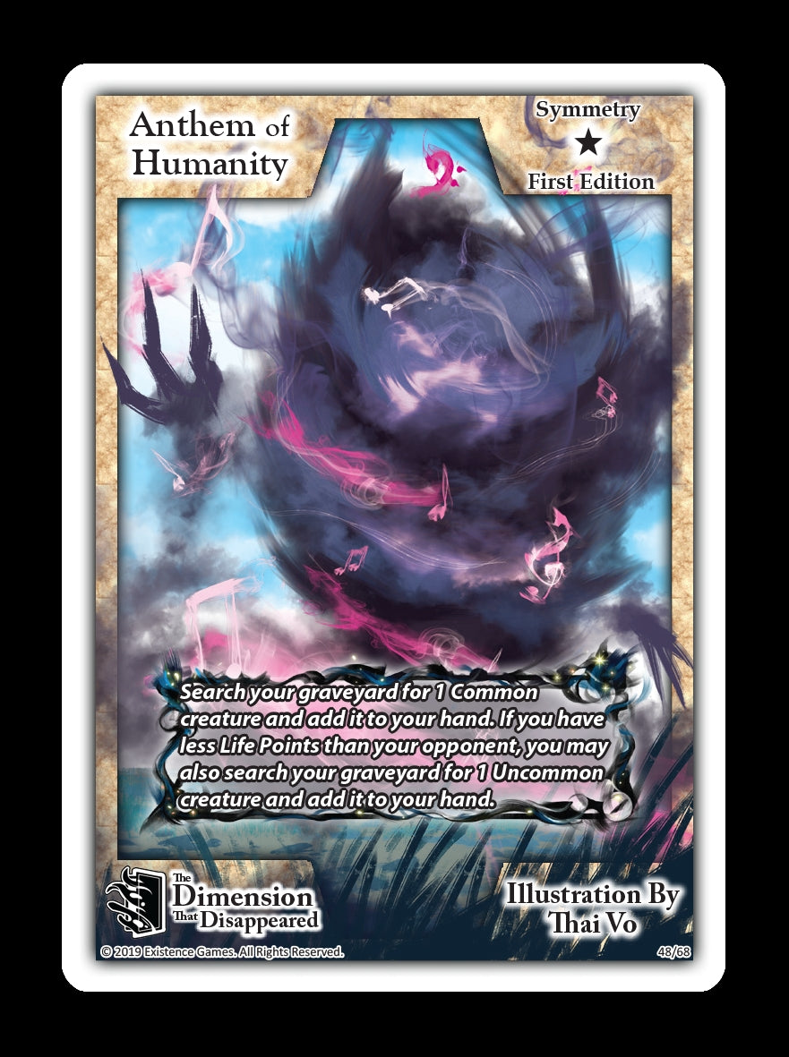Anthem of Humanity (48) [DDIS] - Exodus TCG Single