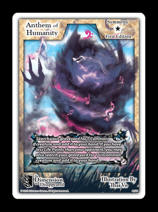 Anthem of Humanity (48) [DDIS] - Exodus TCG Single