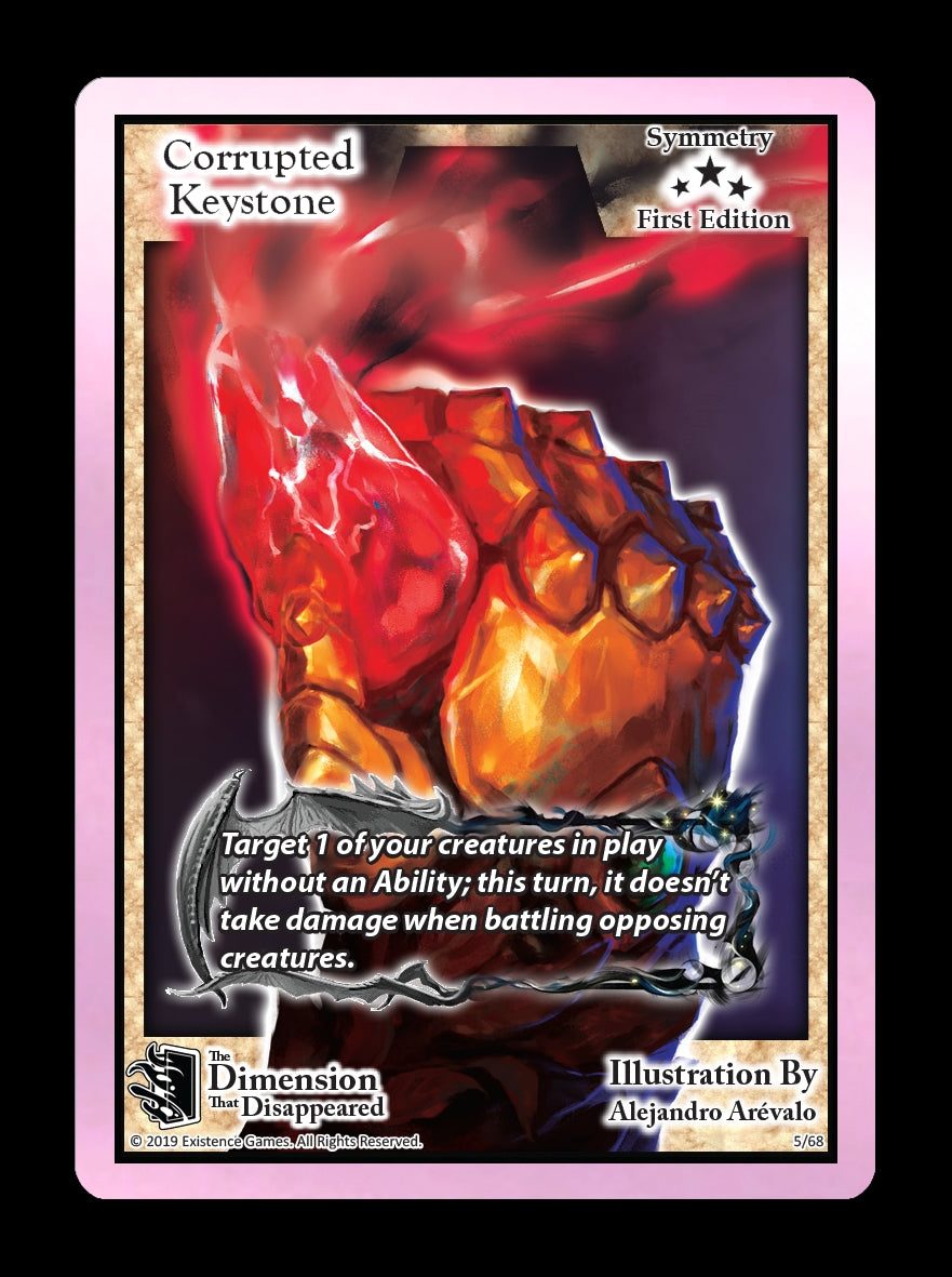 Corrupted Keystone (5) [DDIS] - Exodus TCG Single