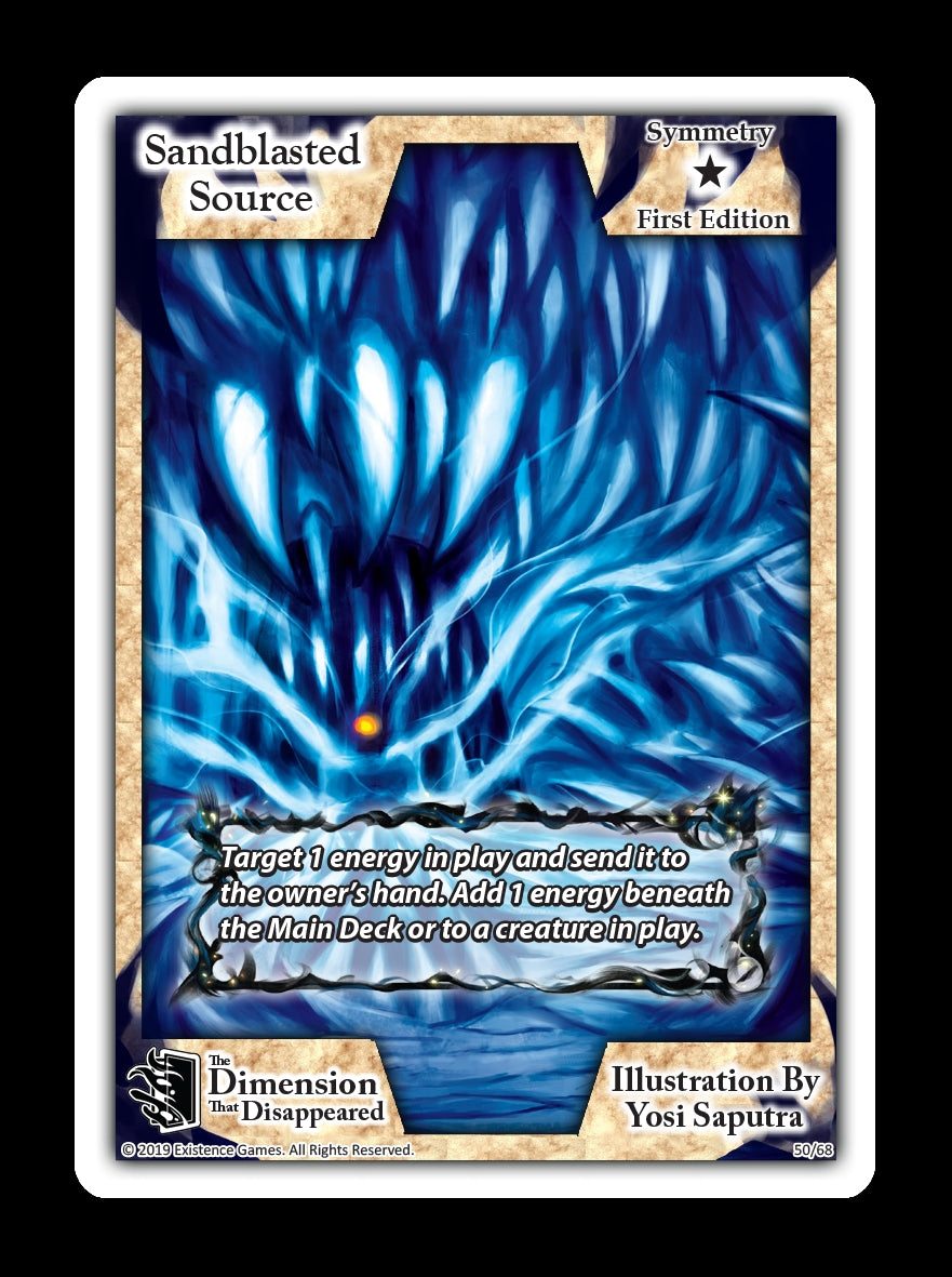 Sandblasted Source (50) [DDIS] - Exodus TCG Single