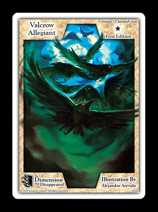 Valcrow Allegiant (58) [DDIS] - Exodus TCG Single