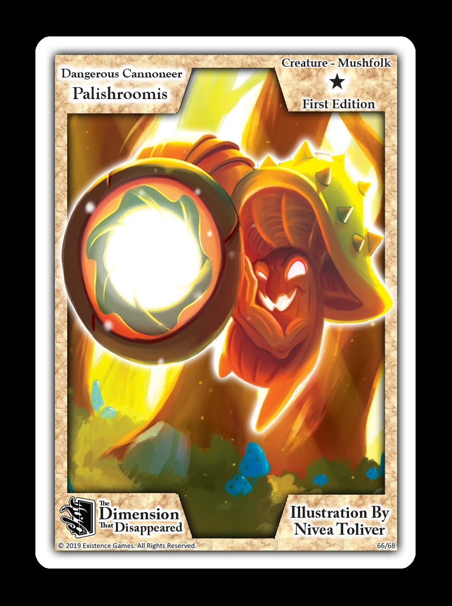 Dangerous Cannoneer Palishroomis (66) [DDIS] - Exodus TCG Single