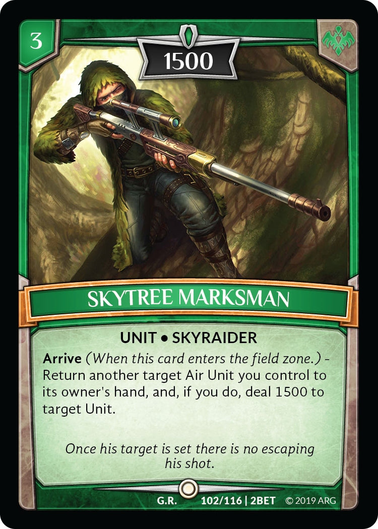 Skytree Marksman (102) [BET] - Argent Saga TCG Single