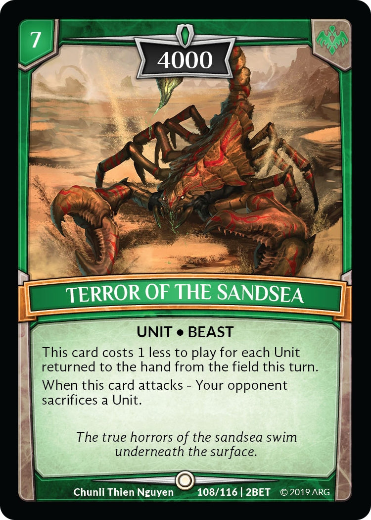 Terror of the Sandsea (108) [BET] - Argent Saga TCG Single