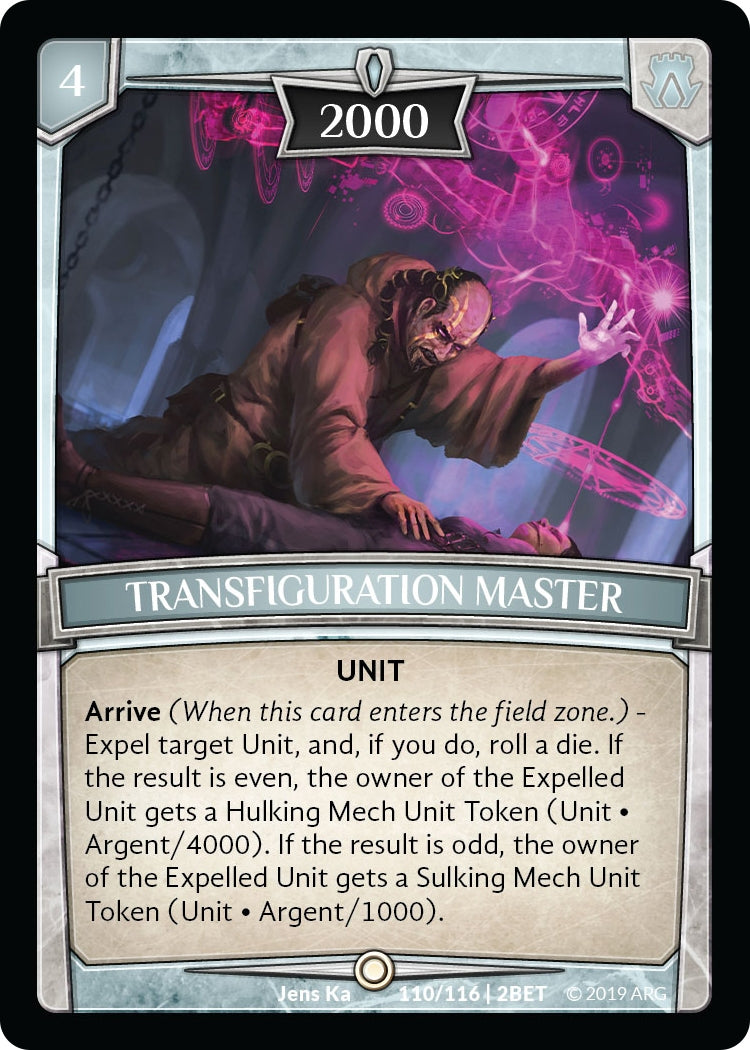 Transfiguration Master (110) [BET] - Argent Saga TCG Single