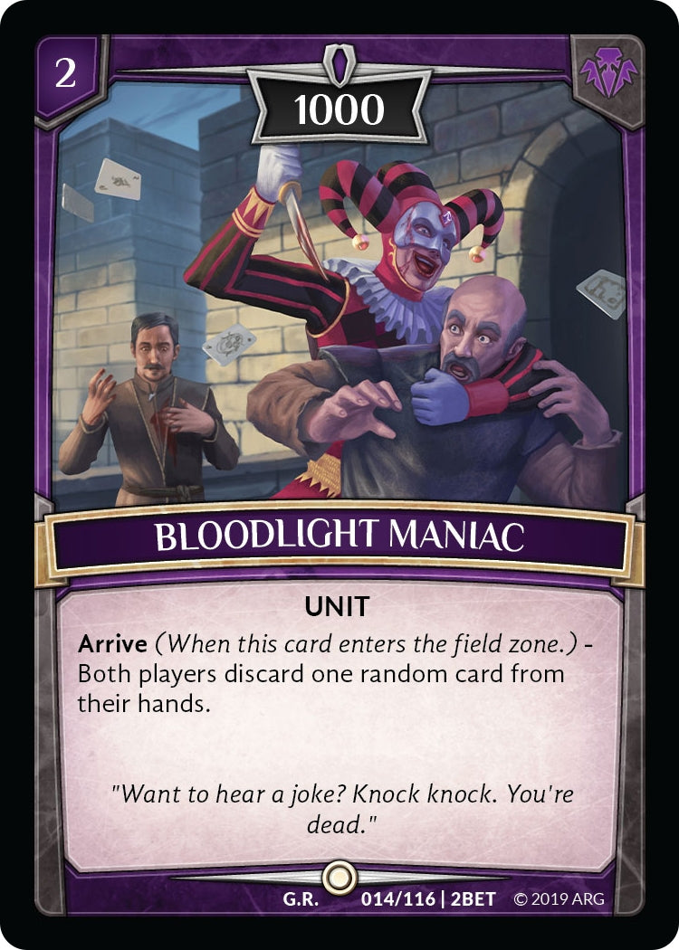 Bloodlight Maniac (14) [BET] - Argent Saga TCG Single