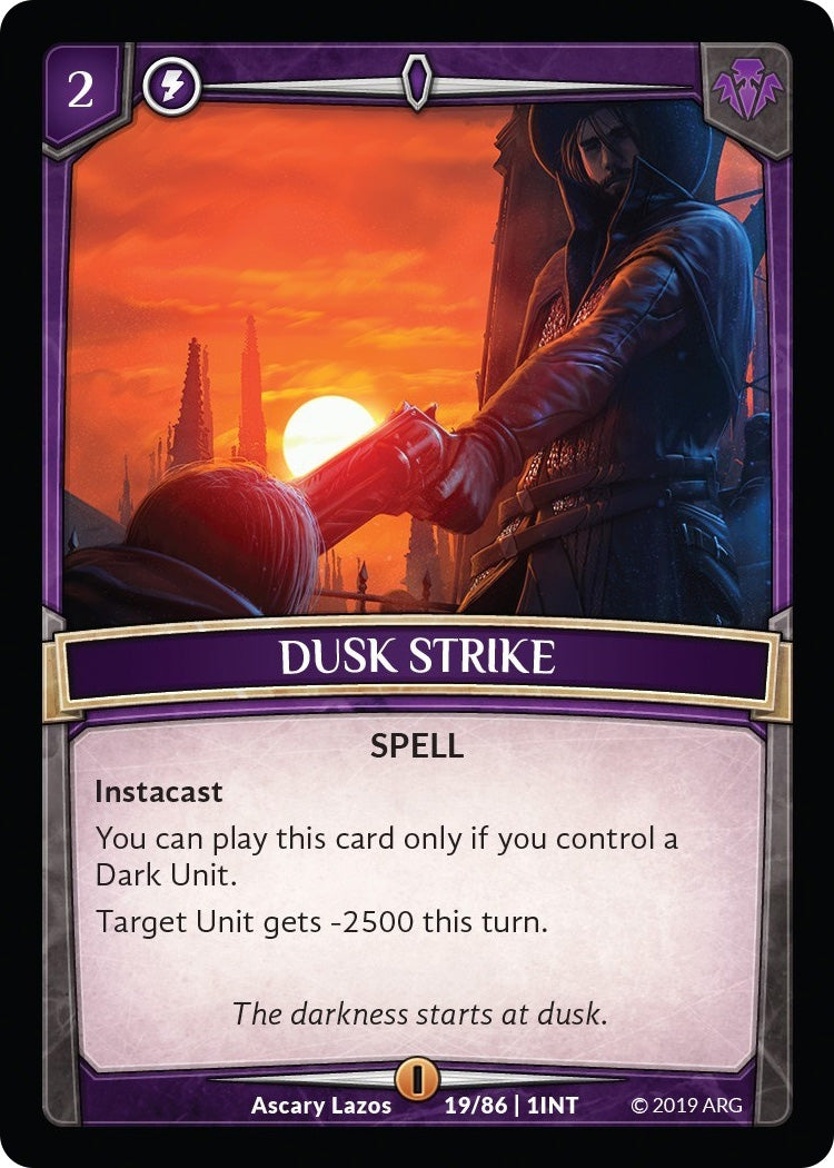 Dusk Strike (19) [INT] - Argent Saga TCG Single