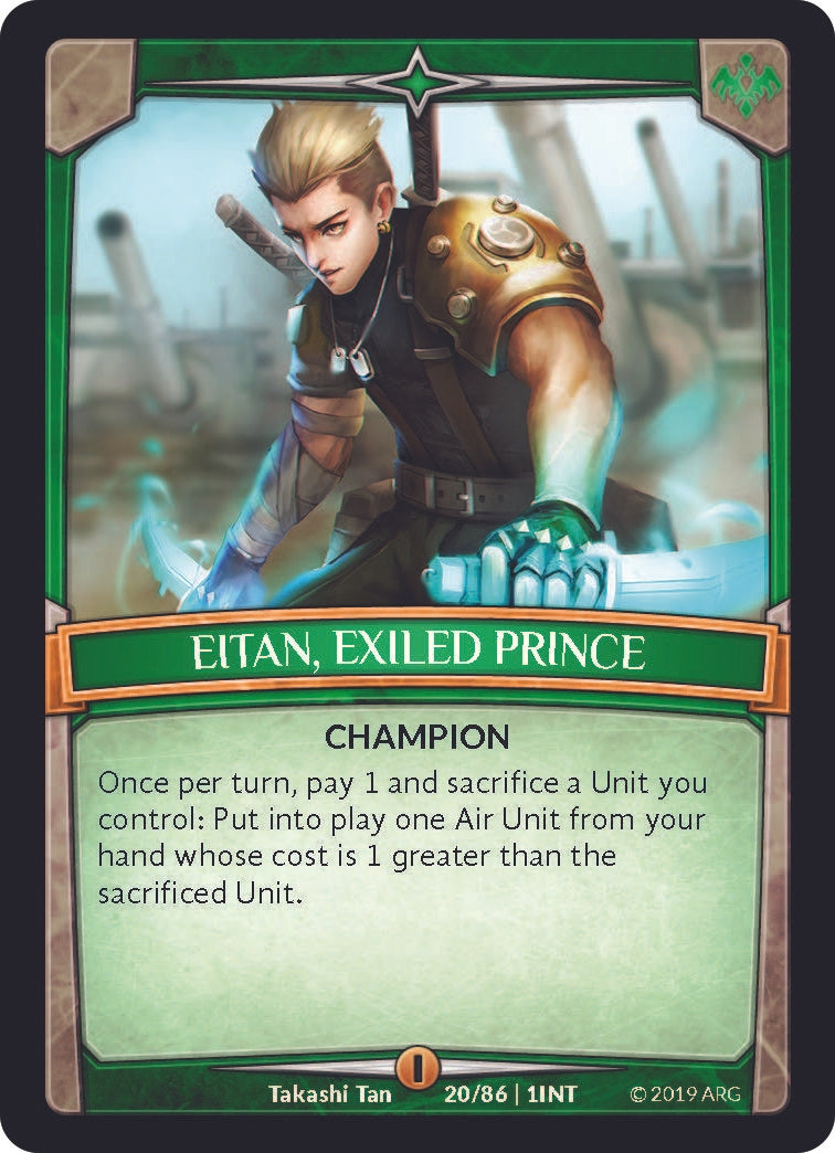 Eitan Exiled Prince (20) [INT] - Argent Saga TCG Single