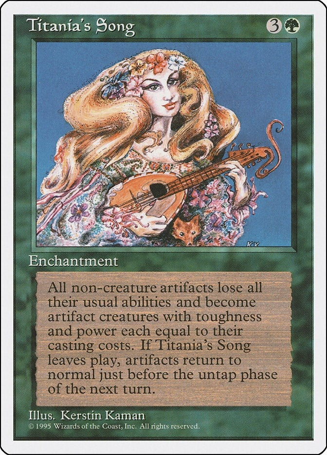 Titania’s Song [4ED] - MTG Single