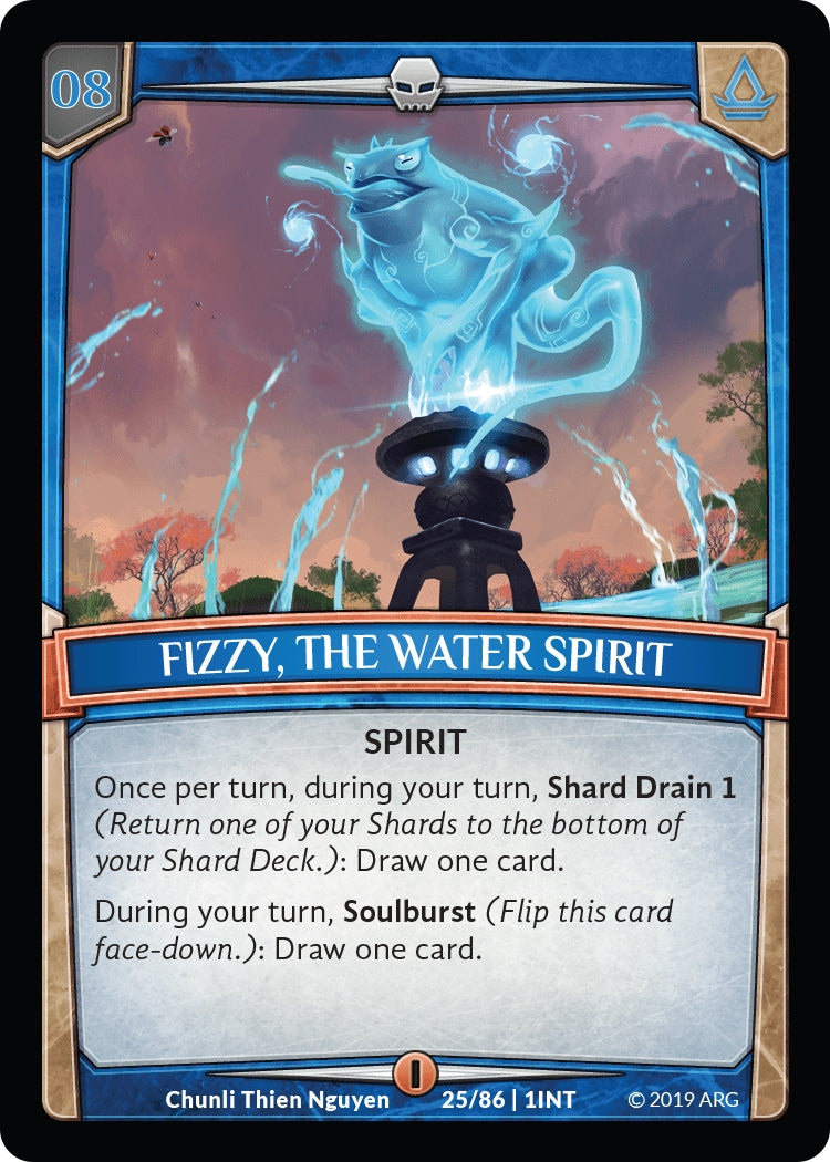 Fizzy the Water Spirit (25) [INT] - Argent Saga TCG Single