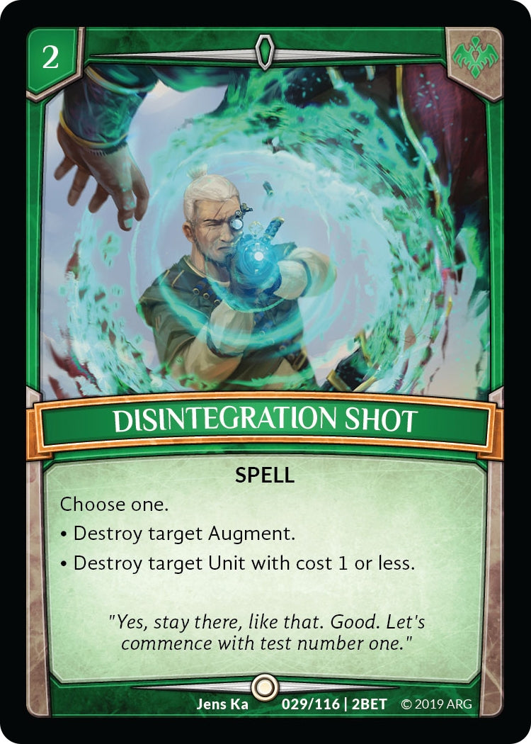 Disintegration Shot (29) [BET] - Argent Saga TCG Single