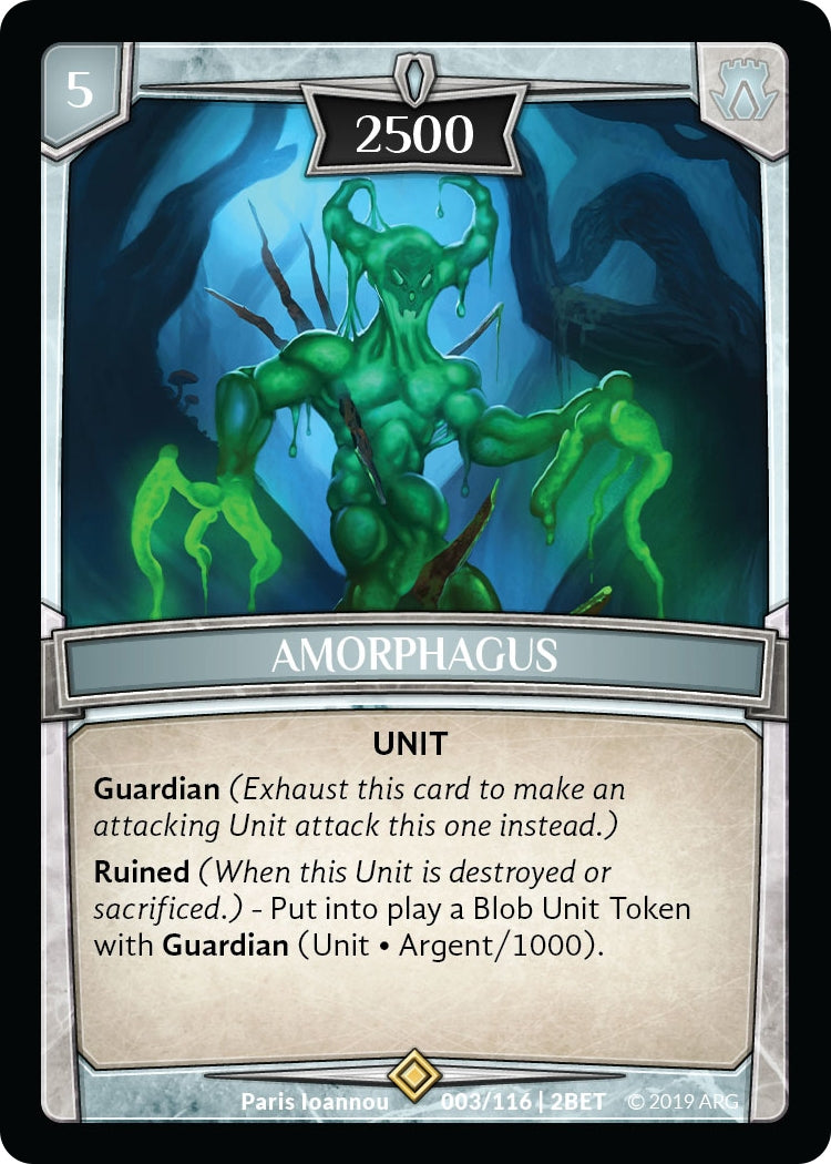 Amorphagus (3) [BET] - Argent Saga TCG Single