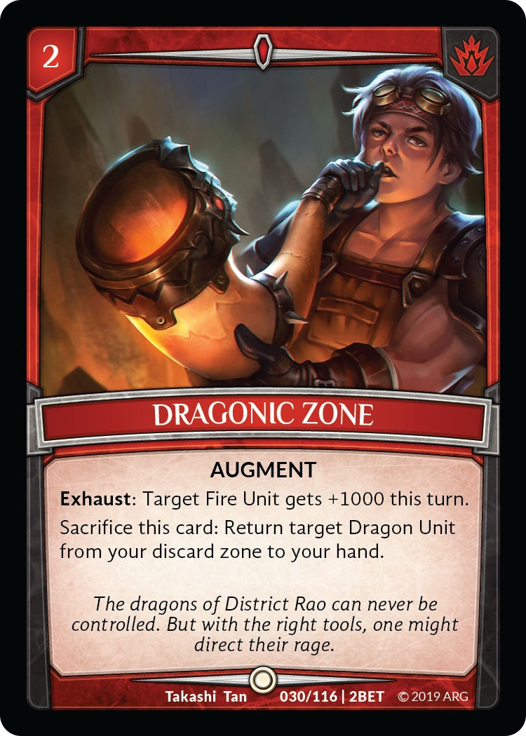 Dragonic Zone (30) [BET] - Argent Saga TCG Single