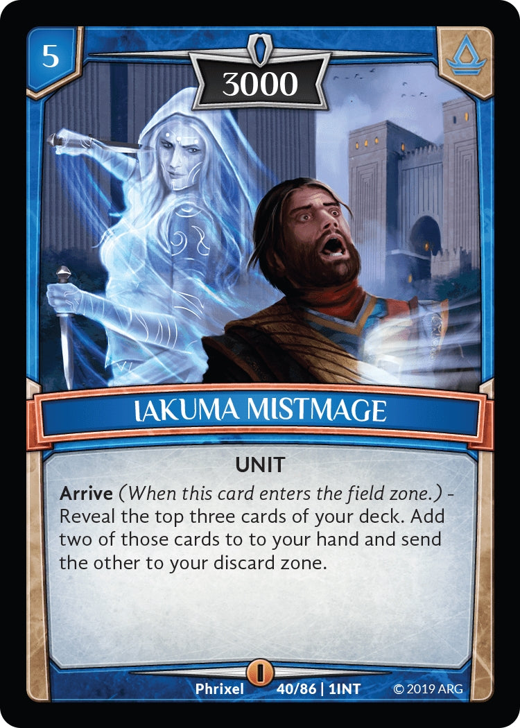 Iakuma Mistmage (40) [INT] - Argent Saga TCG Single