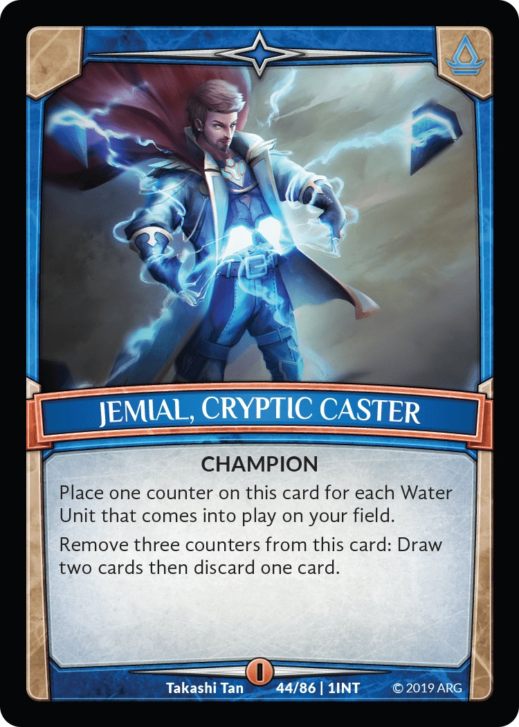 Jemial Cryptic Caster (44) [INT] - Argent Saga TCG Single