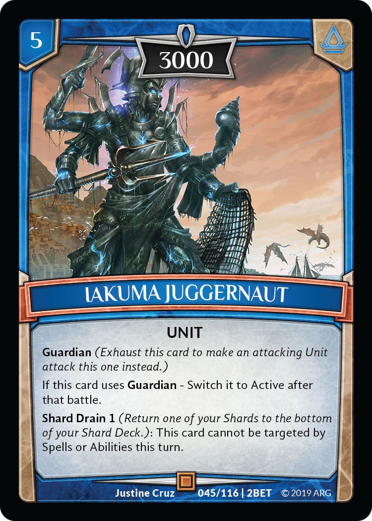 Iakuma Juggernaut (45) [BET] - Argent Saga TCG Single