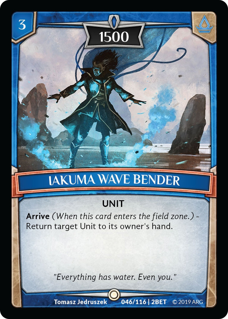 Iakuma Wave Bender (46) [BET] - Argent Saga TCG Single
