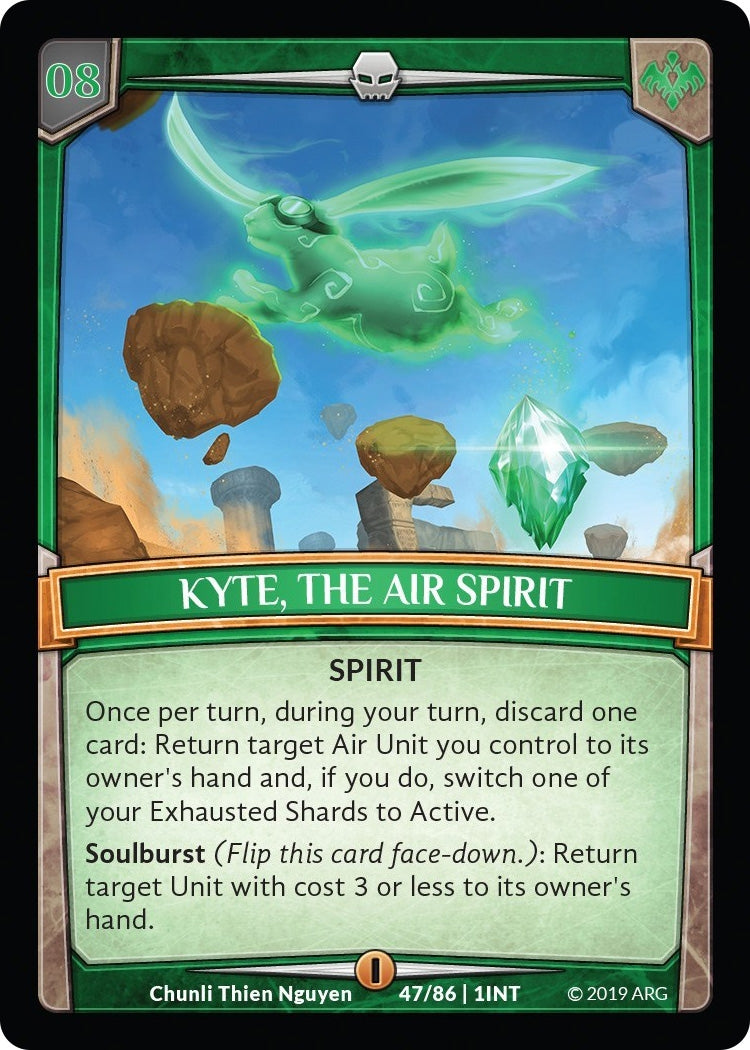 Kyte the Air Spirit (47) [INT] - Argent Saga TCG Single