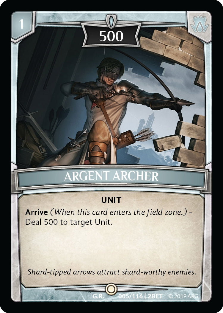 Argent Archer (5) [BET] - Argent Saga TCG Single