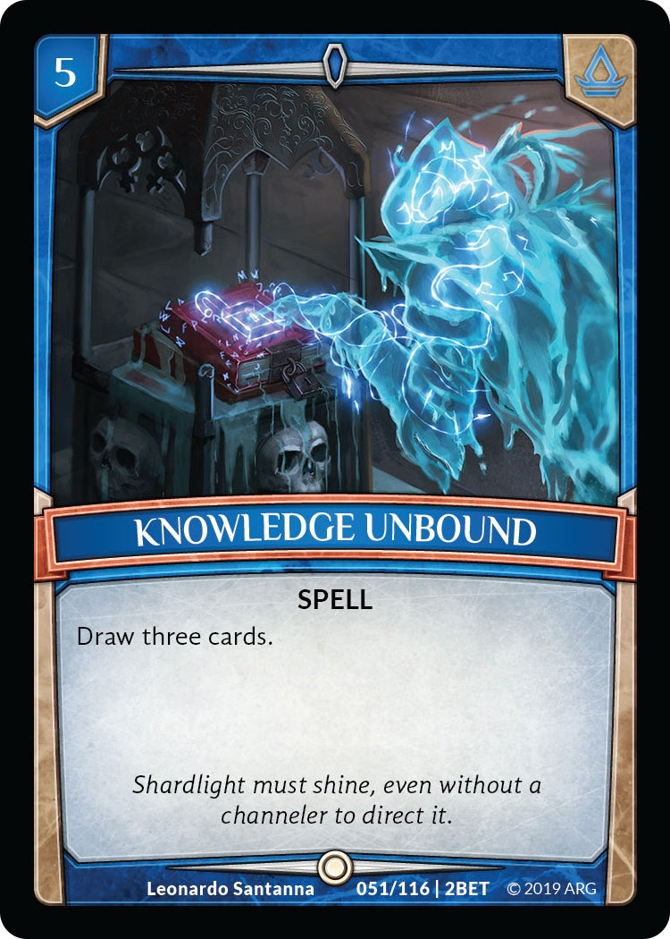 Knowledge Unbound (51) [BET] - Argent Saga TCG Single