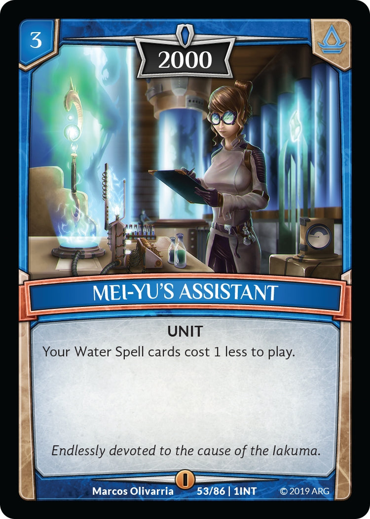 Mei-Yu’s Assistant (53) [INT] - Argent Saga TCG Single