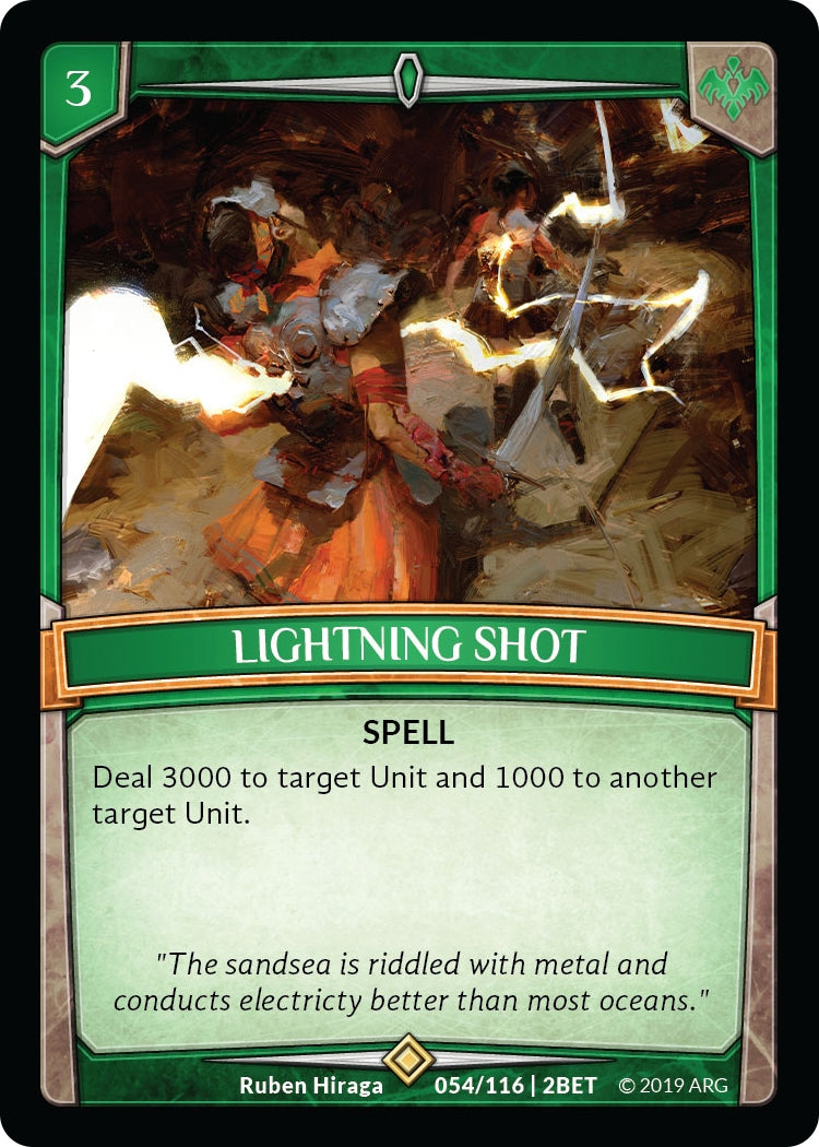 Lightning Shot (54) [BET] - Argent Saga TCG Single