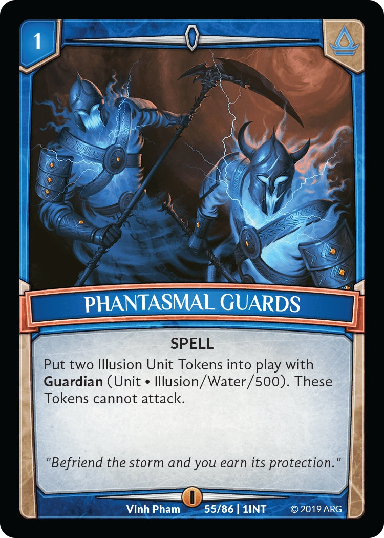 Phantasmal Guards (55) [INT] - Argent Saga TCG Single