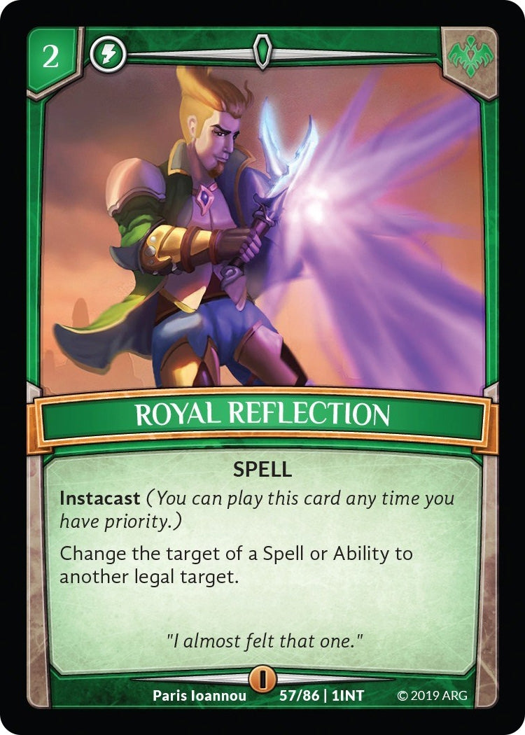 Royal Reflection (57) [INT] - Argent Saga TCG Single