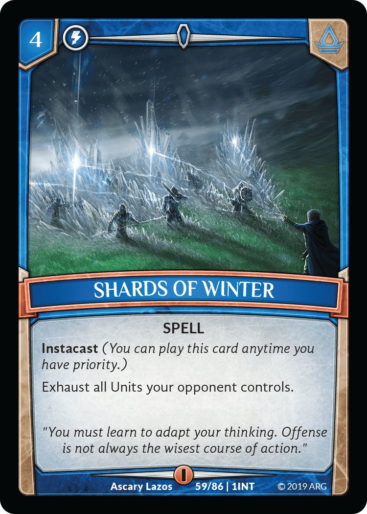 Shards of Winter (59) [INT] - Argent Saga TCG Single