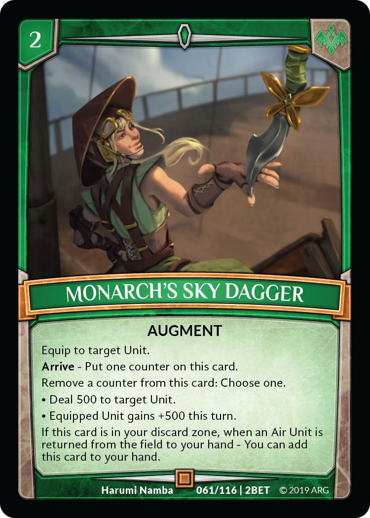 Monarch’s Sky Dagger (61) [BET] - Argent Saga TCG Single