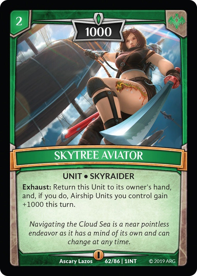 Skytree Aviator (62) [INT] - Argent Saga TCG Single