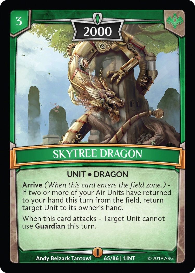 Skytree Dragon (65) [INT] - Argent Saga TCG Single