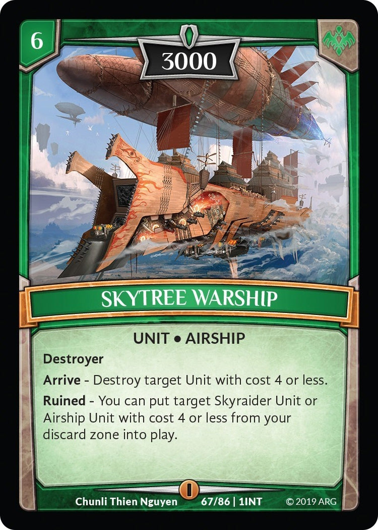 Skytree Warship (67) [INT] - Argent Saga TCG Single