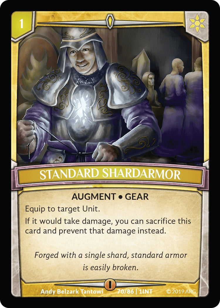 Standard Shardarmor (70) [INT] - Argent Saga TCG Single