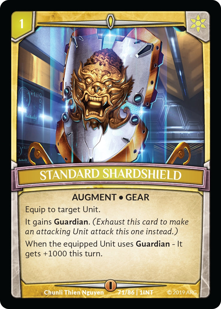 Standard Shardshield (71) [INT] - Argent Saga TCG Single