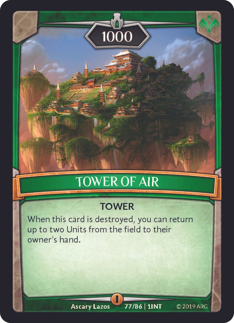 Tower of Air (77) [INT] - Argent Saga TCG Single