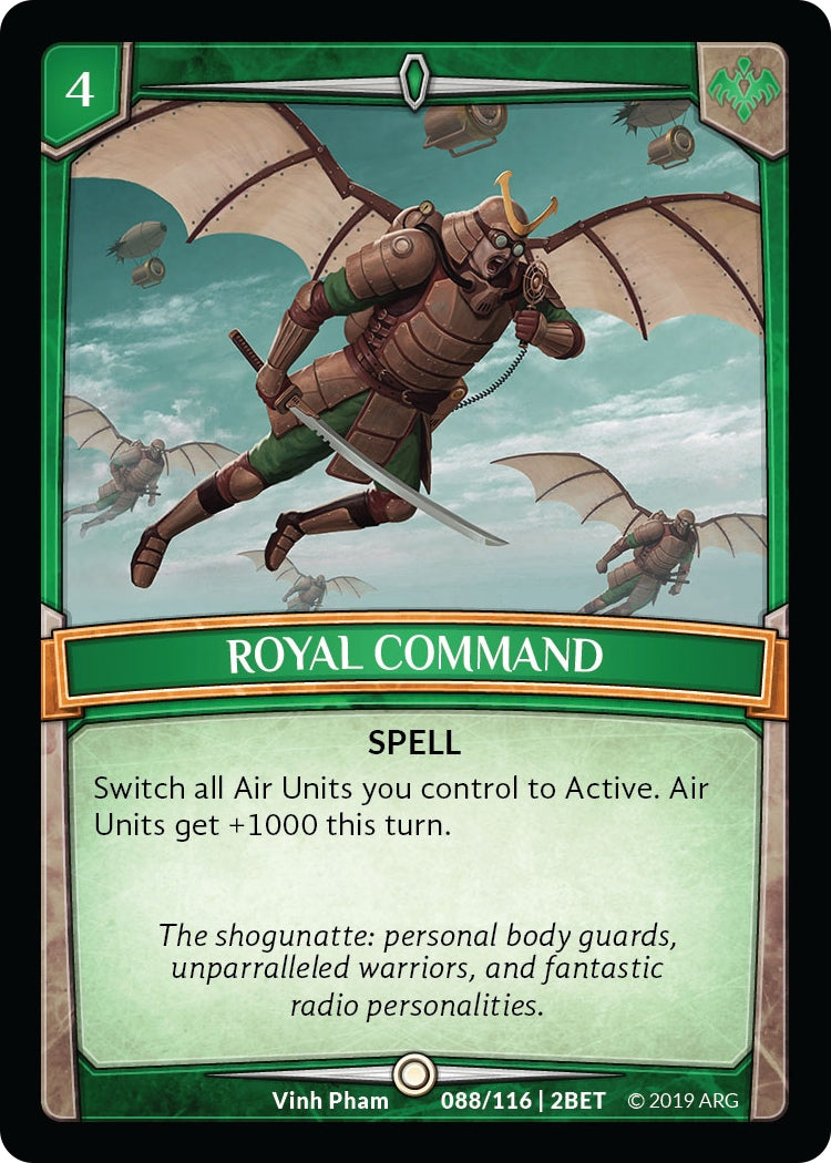 Royal Command (88) [BET] - Argent Saga TCG Single
