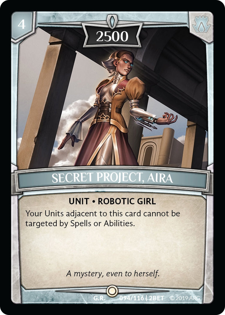 Secret Project AIRA (94) [BET] - Argent Saga TCG Single