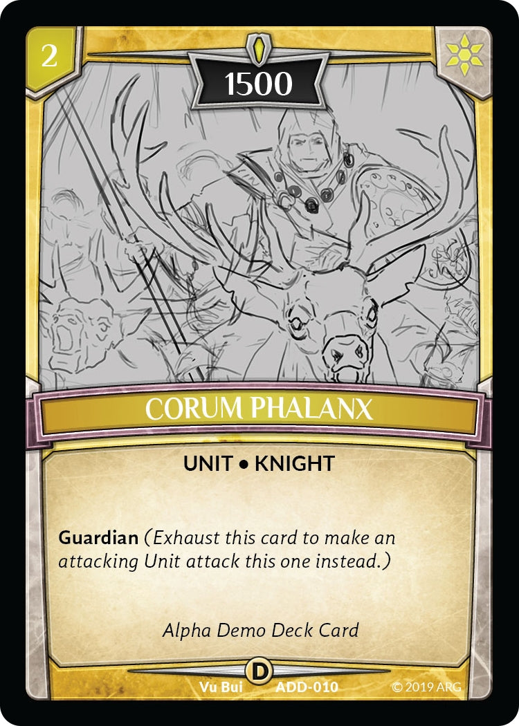 Corum Phalanx (10) [ADD] - Argent Saga TCG Single
